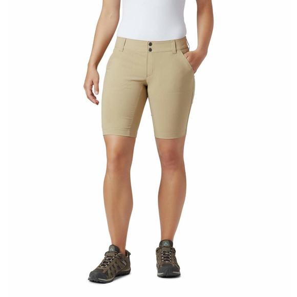 Columbia Women's Saturday Trail Long Short,British TAN,4 - Picture 1 of 1